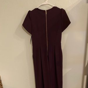 Plum wide leg jumpsuit